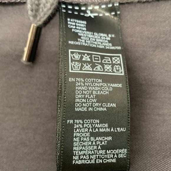 Forever 21 Sleeveless Embellished Jacket - Charcoal/Gunmetal, Size Medium NWT - Picture 7 of 11